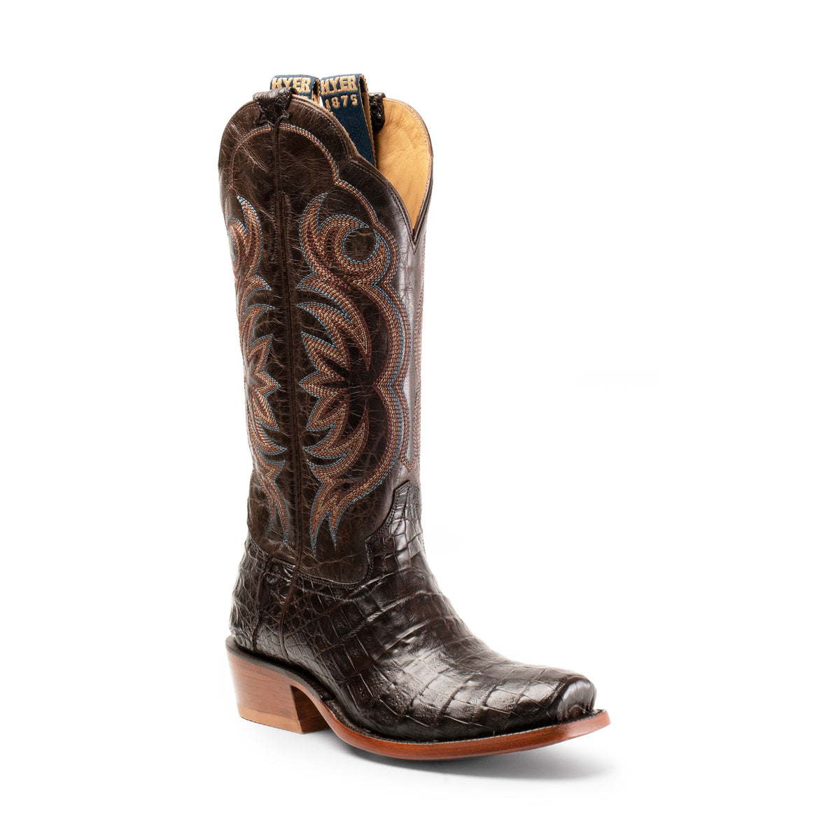 Hyer Womens Colby Caiman Boots western wear cowgirl bolt ranch store