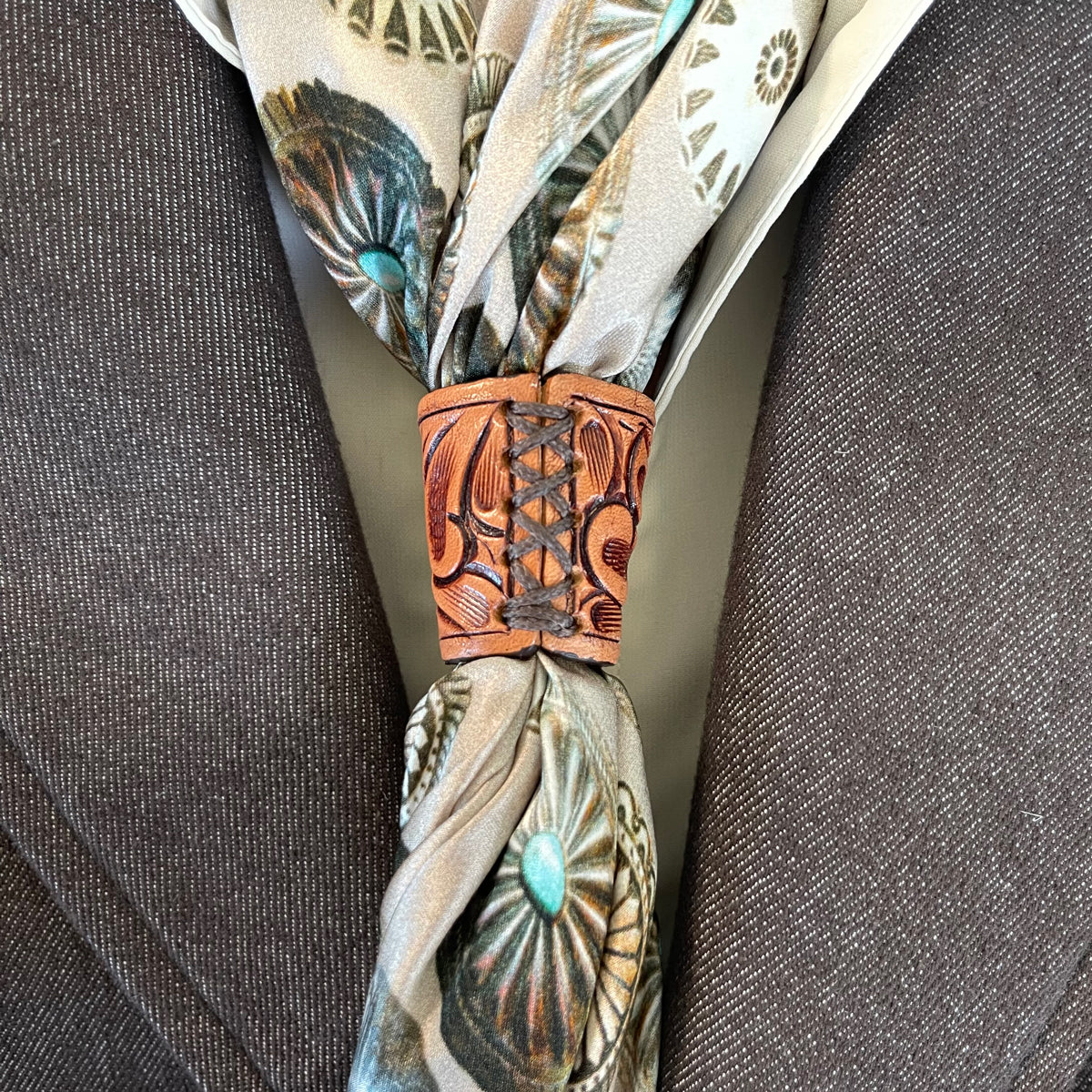 Fringe Slide Angelo one and a quarter inch tall by one inch wide size rodeo