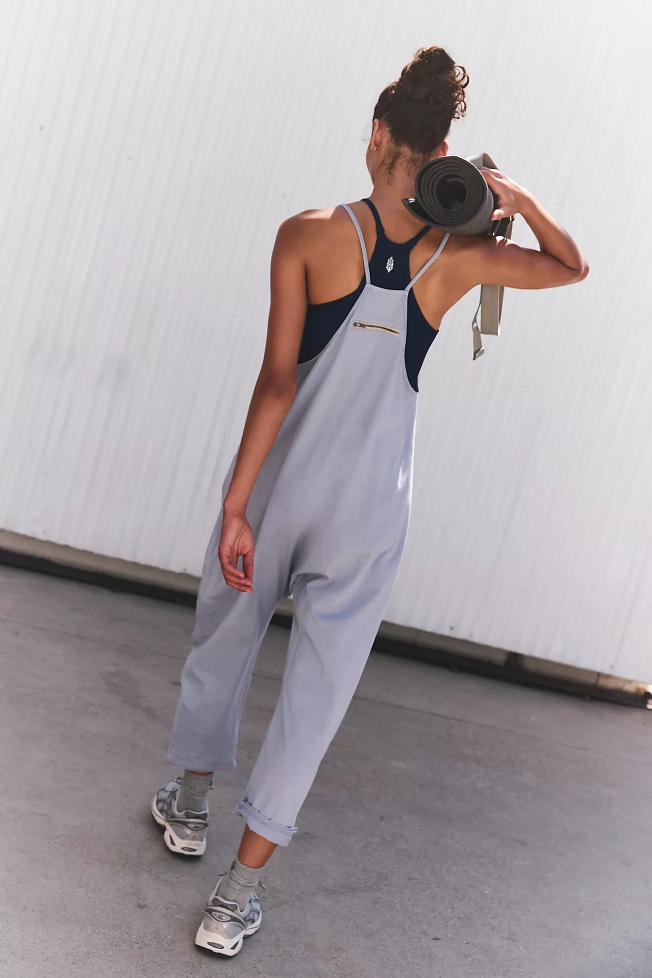 Free People Hot Shot Onesie - Soft Violet