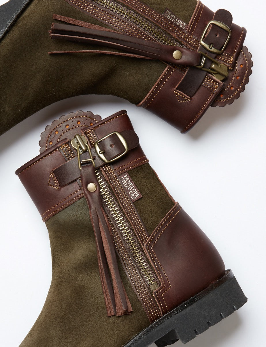 Penelope Chilvers Inclement Cropped Tassel Boot