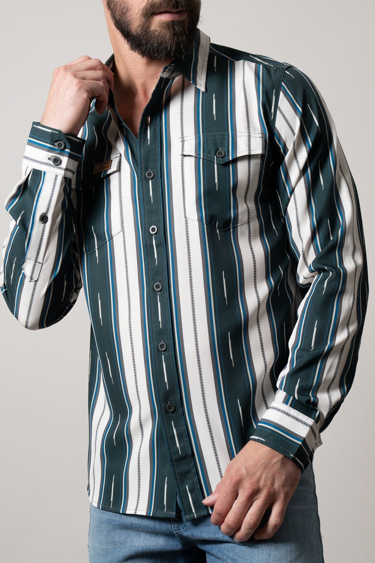 Kimes Ranch Mens ZT Hickory Shirt