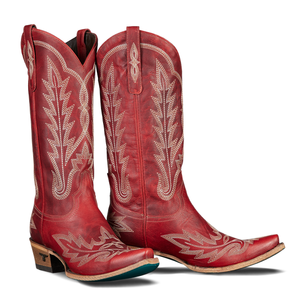 Lane Lexington Western Boots in Smoldering Ruby