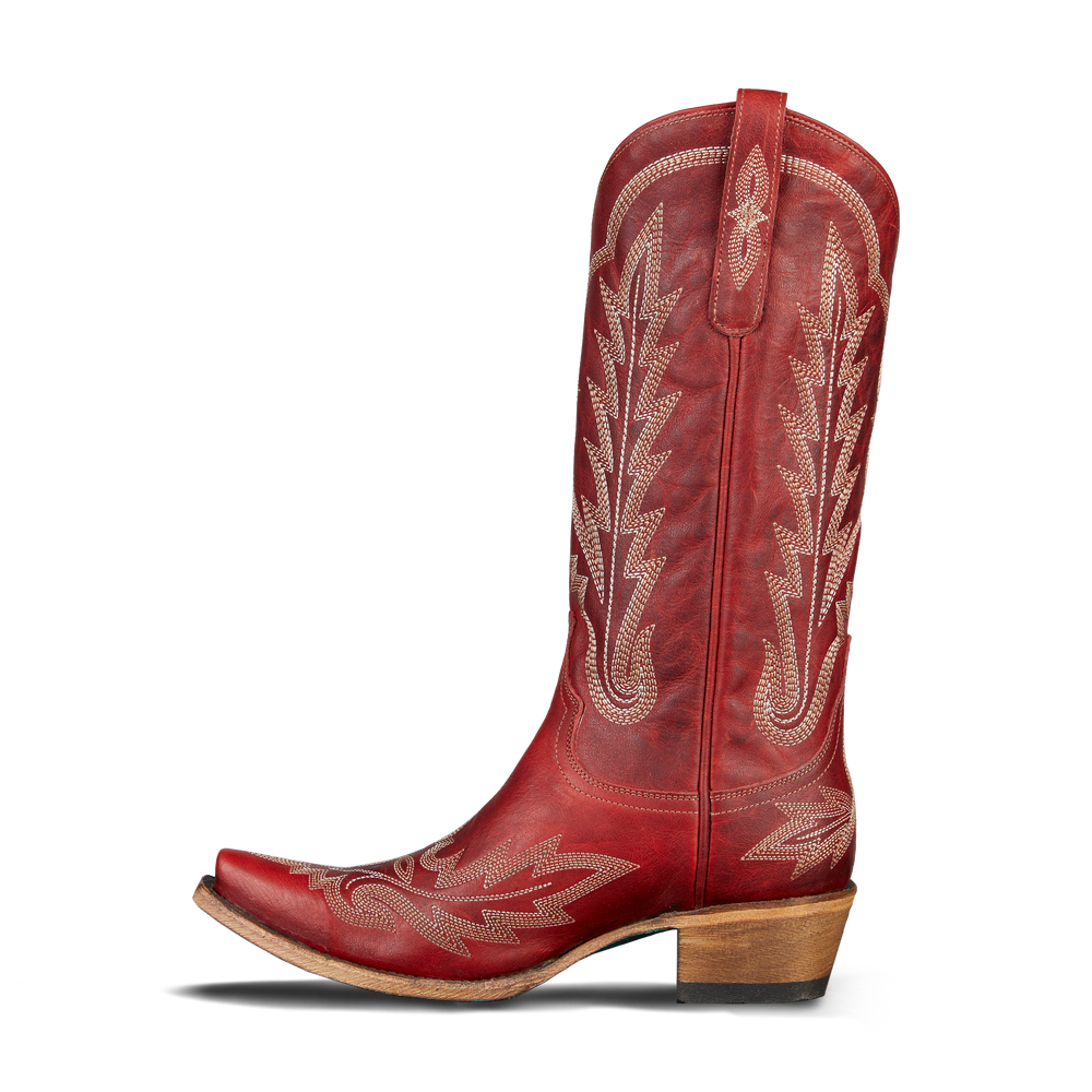Lane Lexington Western Boots in Smoldering Ruby