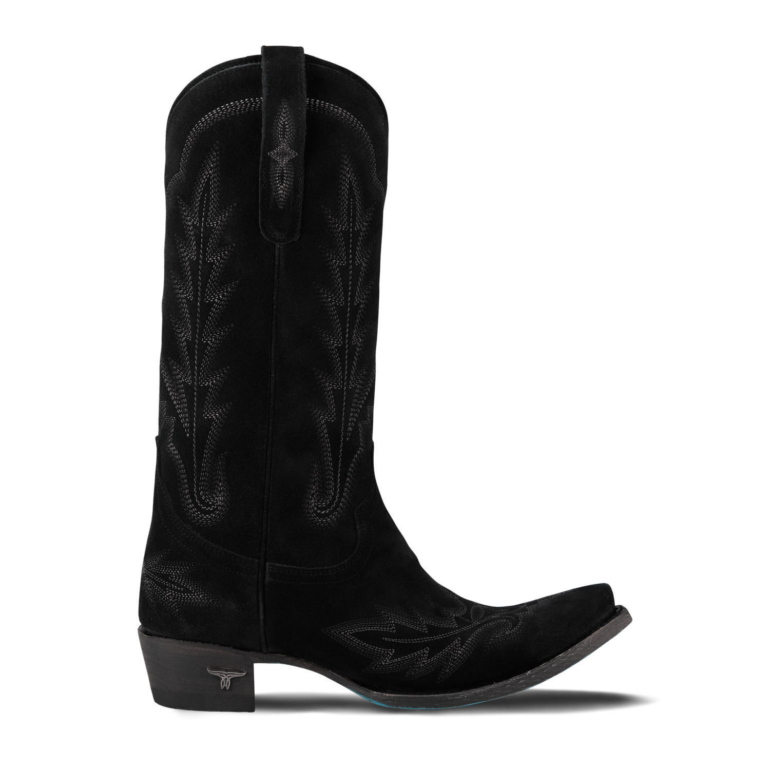 Lane Lexington Boot In Soft Black Suede