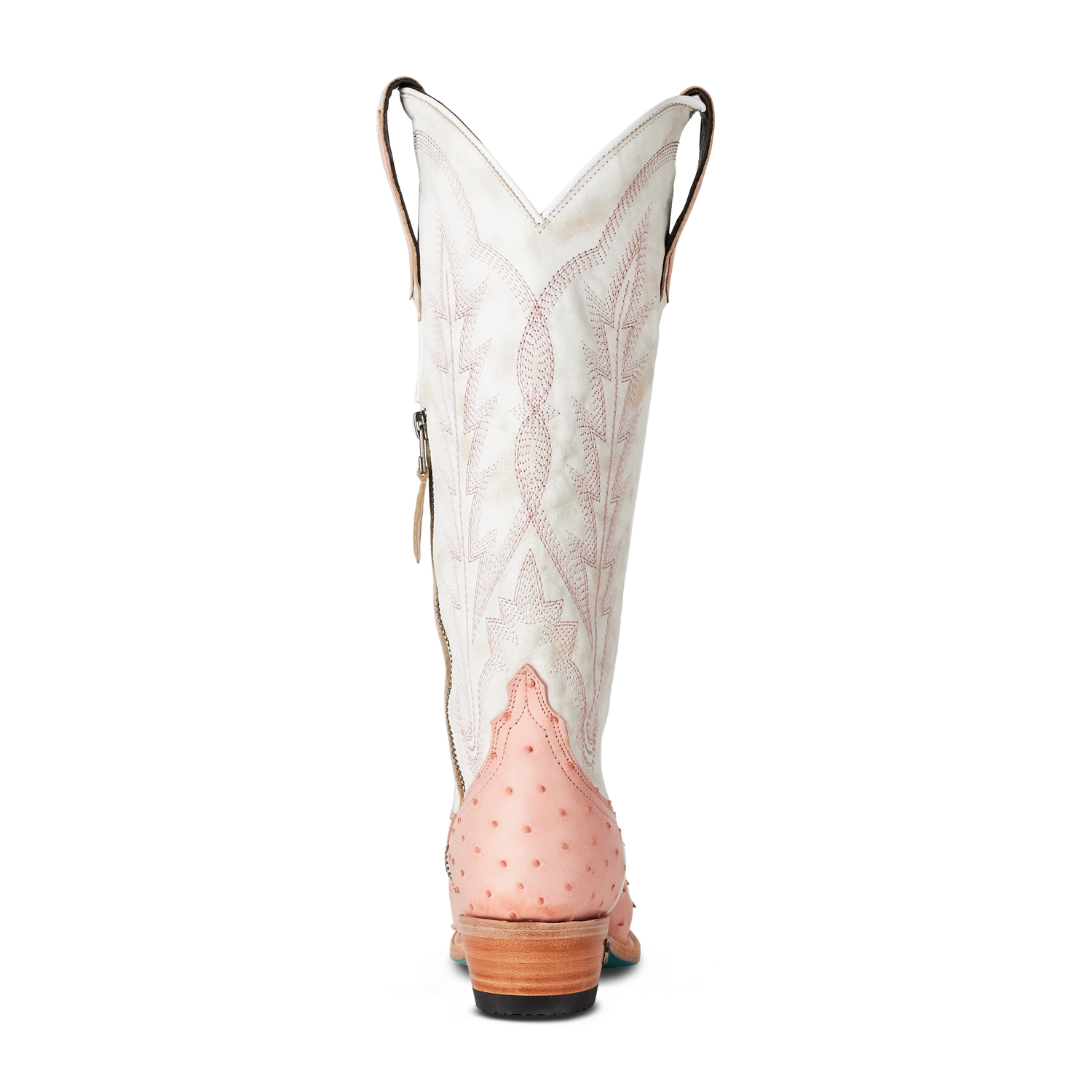 Lane Lexington Skylight Ostrich Boot in Blush