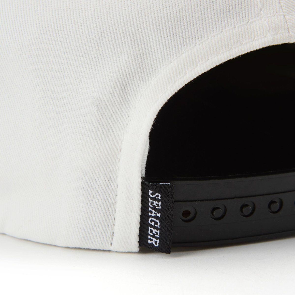 Mens fashion western clothing Utah rodeo Los Rios Canvas Snapback Cream Black SKU MHSP25LOSRIBCRM Boltranchstore.com free shipping