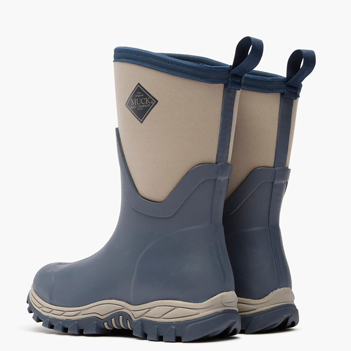 Muck Boots Arctic Sport II Womens 12 Inch Insulated Short Boot India Ink snow and barn boot for ranch wear around Kamas and Park City