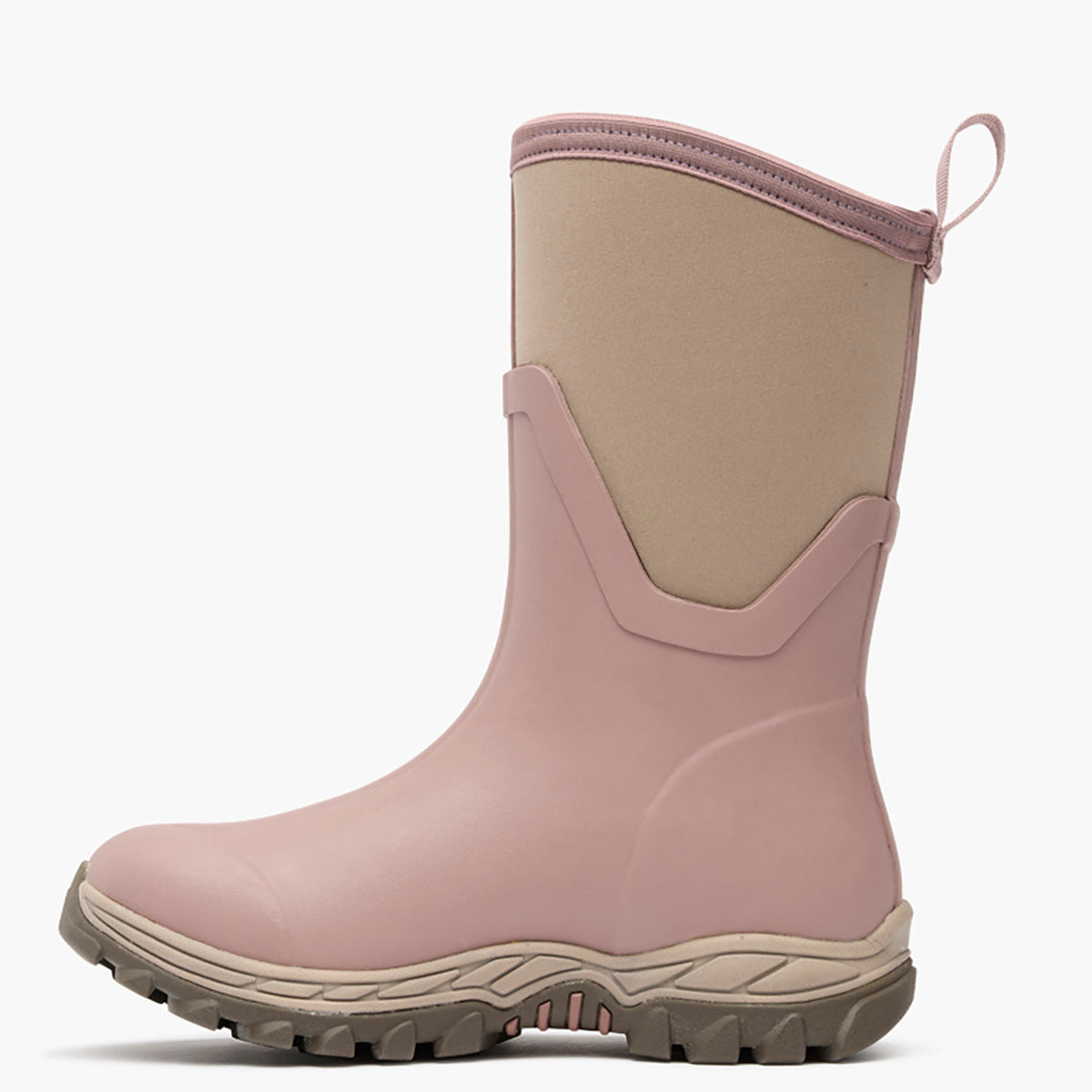Muck Boots Arctic Sport II Womens 12 Insulated Short Boot Antler pull tab and neoprene upper built for cold mornings on the ranch Kamas