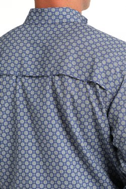 Cinch Mens Medalion Print Shirt