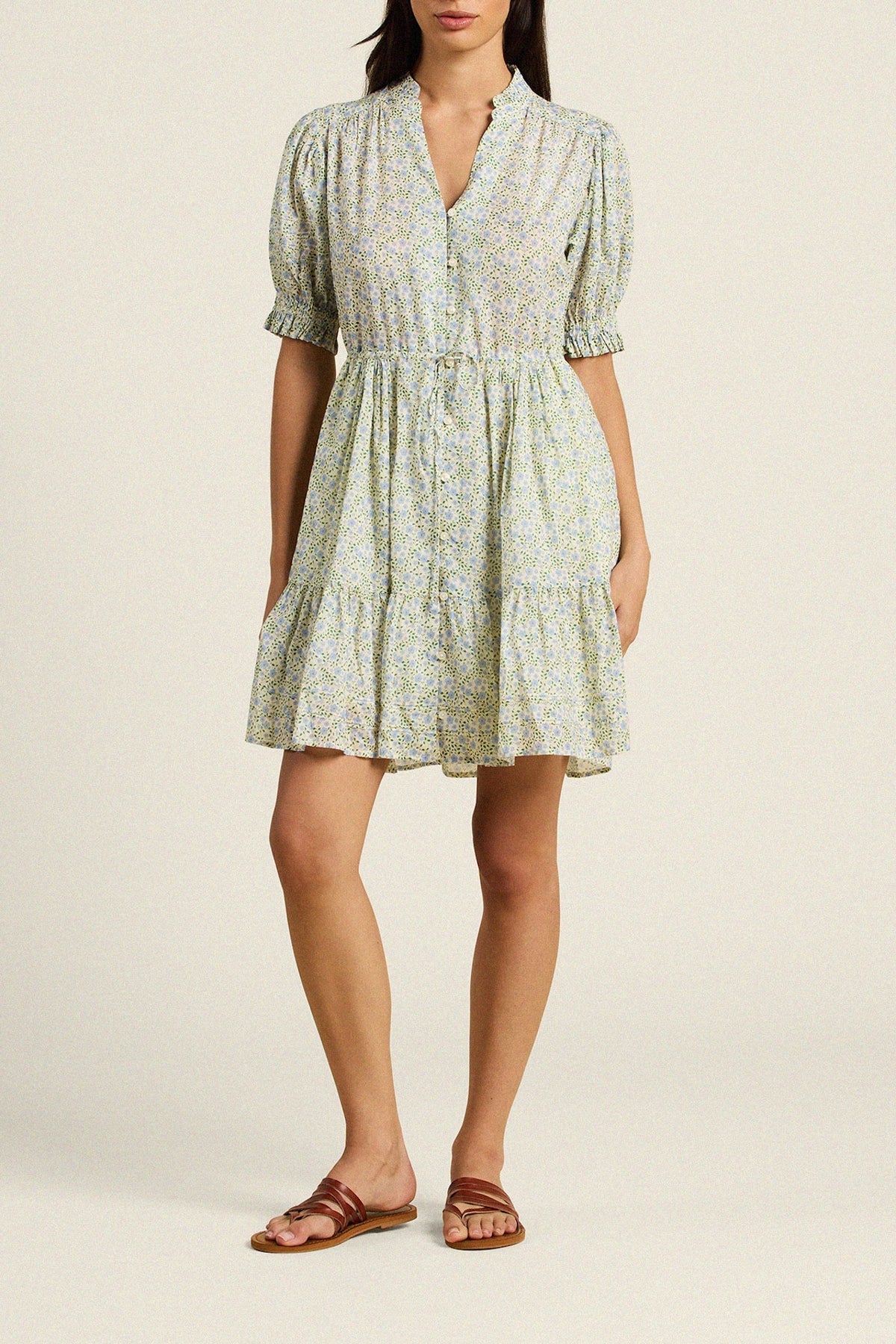 Phoebe Dress Nantucket Ditsy shop at boltranchstore.com spring dress summer dress short dress free shipping 
