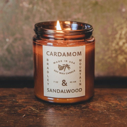Bradley Mountain - Cardamom & Sandalwood Candle