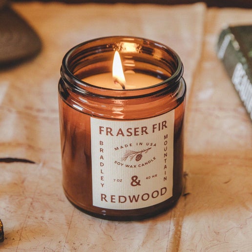 Bradley Mountain - Fraser Fir & Redwood Candle