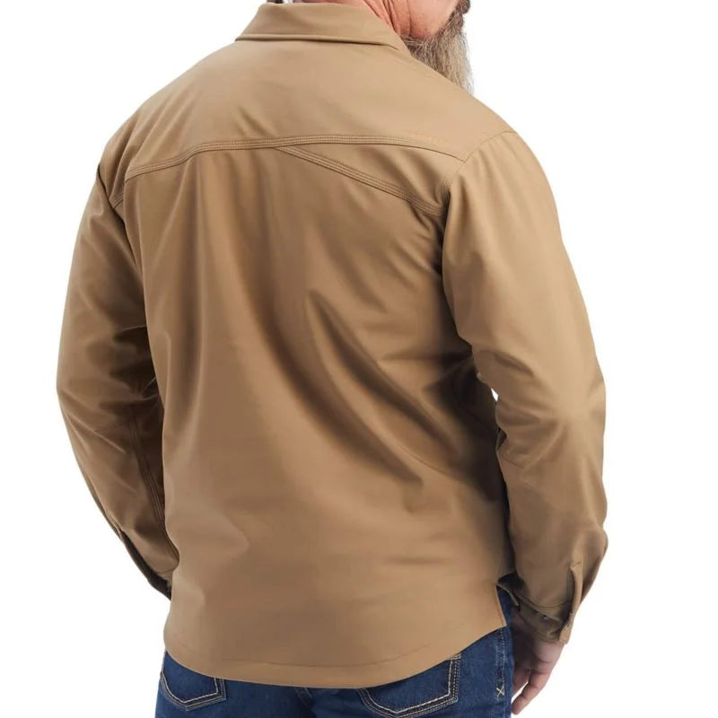 Ariat Rebar DuraStretch Utility Softshell Shirt Jacket - Field Khaki