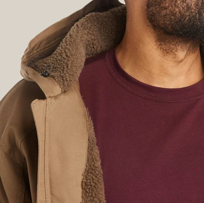 Ariat Mens Rebar DuraCanvas Jacket - Field Khaki