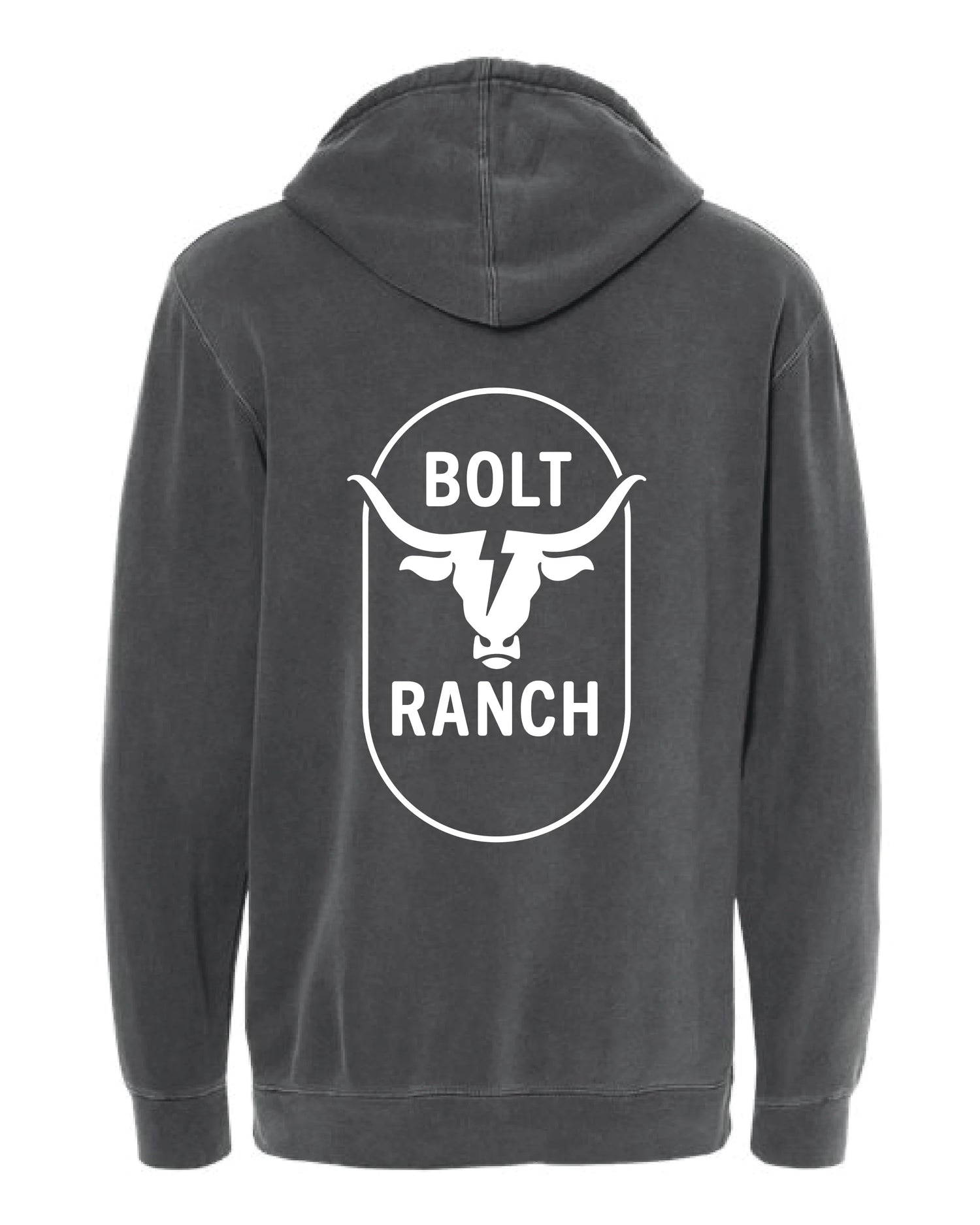 Bolt Ranch Adult Hoodie - Black