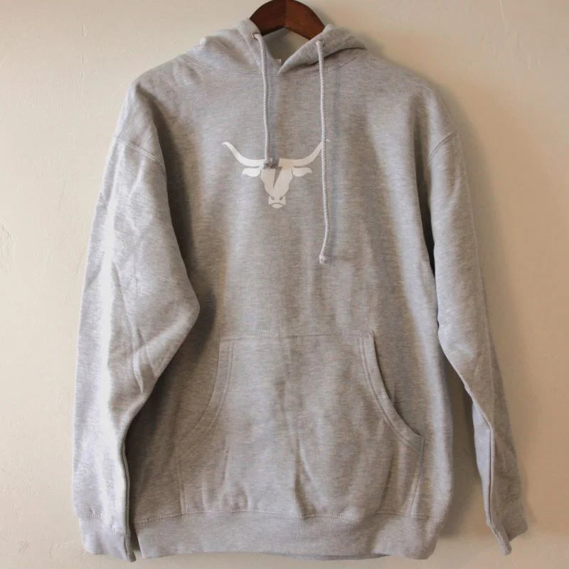 Bolt Ranch Adult Hoodie -  Heather Gray