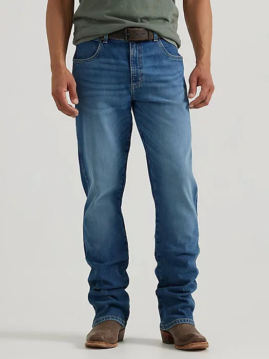 Wrangler Mens Retro Relaxed Bootcut Jean - Andalusian