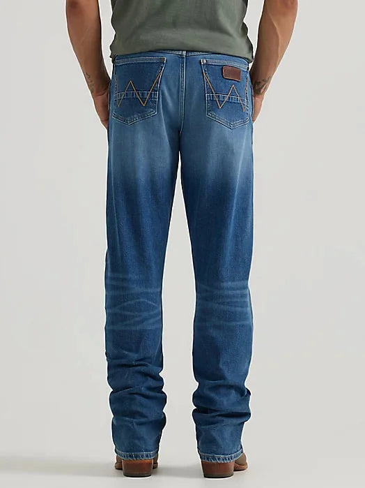 Wrangler Mens Retro Relaxed Bootcut Jean - Andalusian
