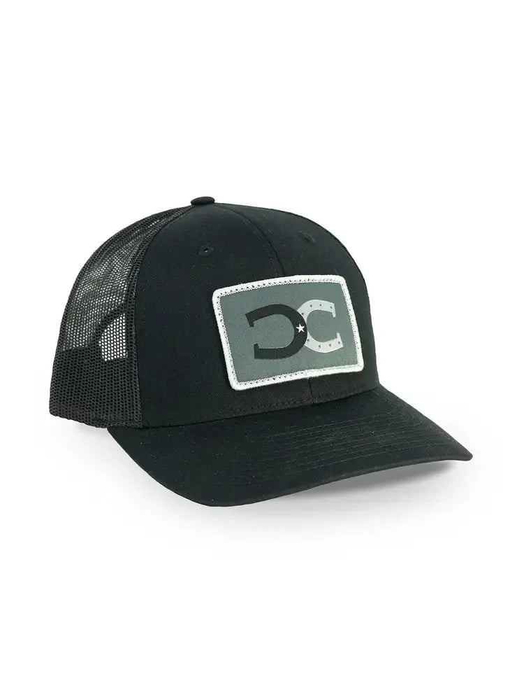 Cowboy Cool - Branding Iron Hat - Black
