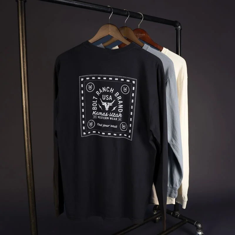 Bolt Ranch Bandana LS Tee