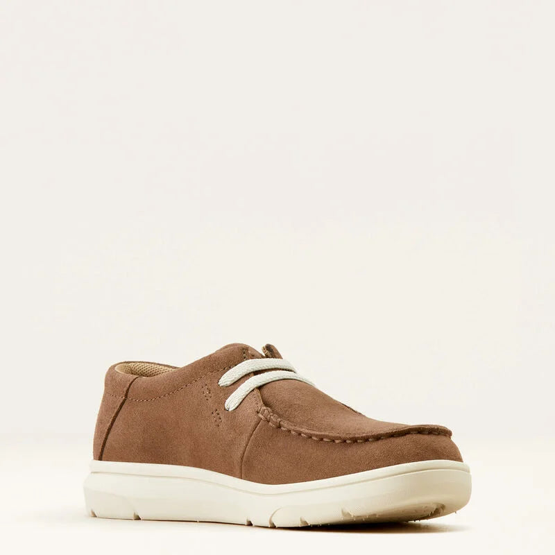 Ariat Youth Hilo Shoe - Brown Bomber Suede