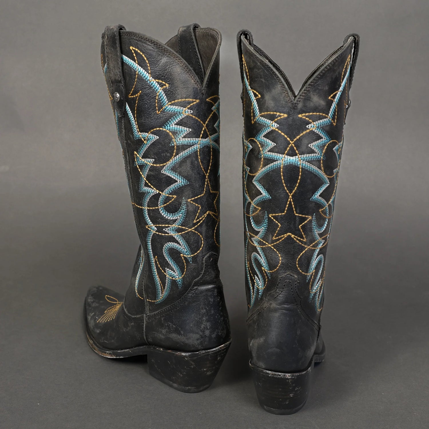 Liberty Black Womens Mossil Boots in Black