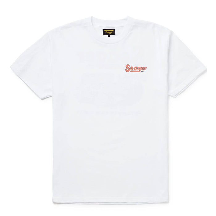 Seager Drifting The West Tee White