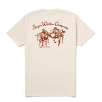 Seager Mens Los Rios Tee Vintage White boltranchstore.com mens tee shirt western shirt free shipping summer tee shirt rodeo shirt red and white