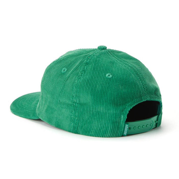 Seager Ramblin Woman Green Corduroy Hat