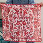 Fringe Senorita Bandana MENS WOMENS unisex western fashion trendy wild rag scarf neck bandana riding cowboy outfit red