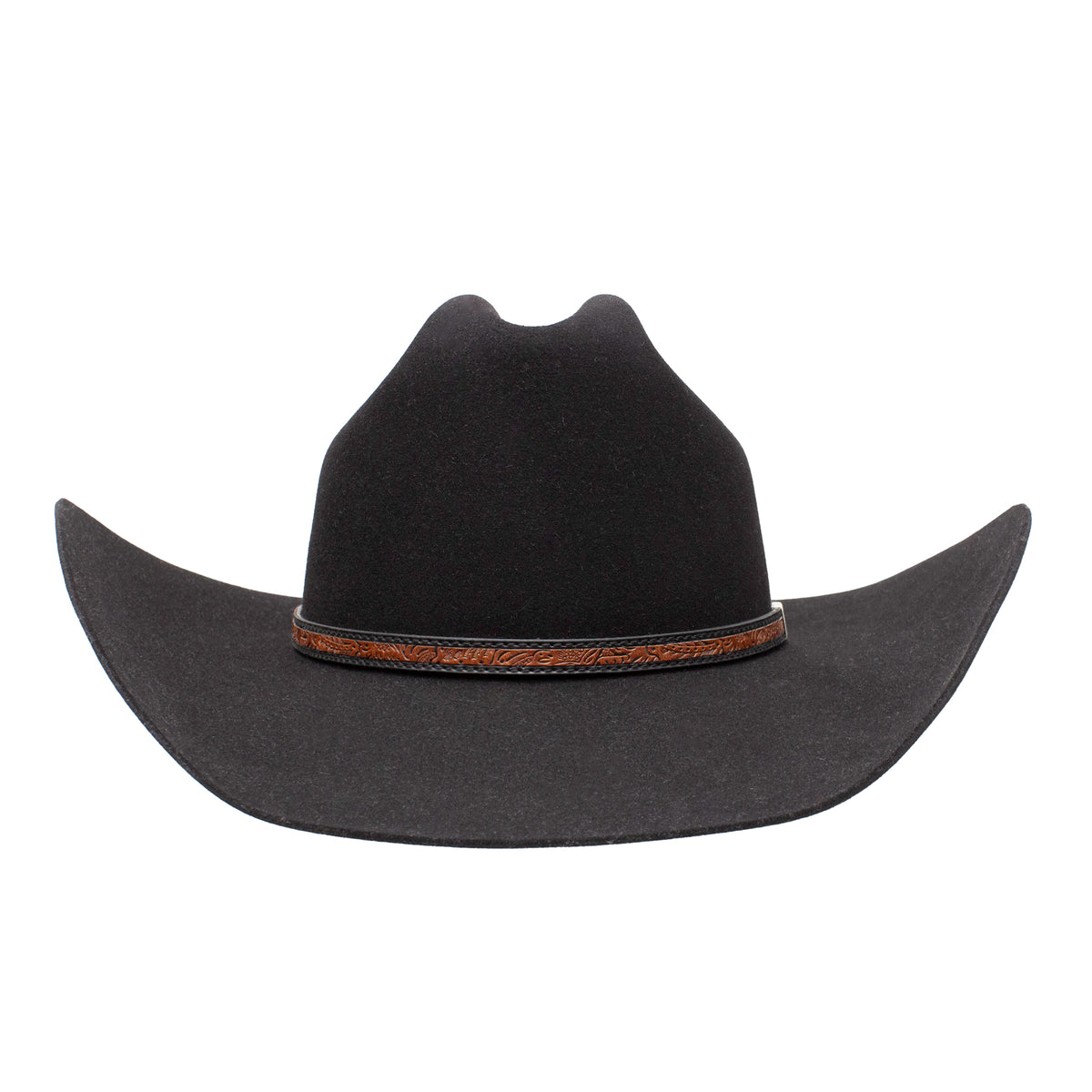 Resistol Foster symmetrical crown and brim shape for rodeo and western fashion