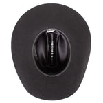Resistol Foster interior sweatband and lining of a felt cowboy hat Park City