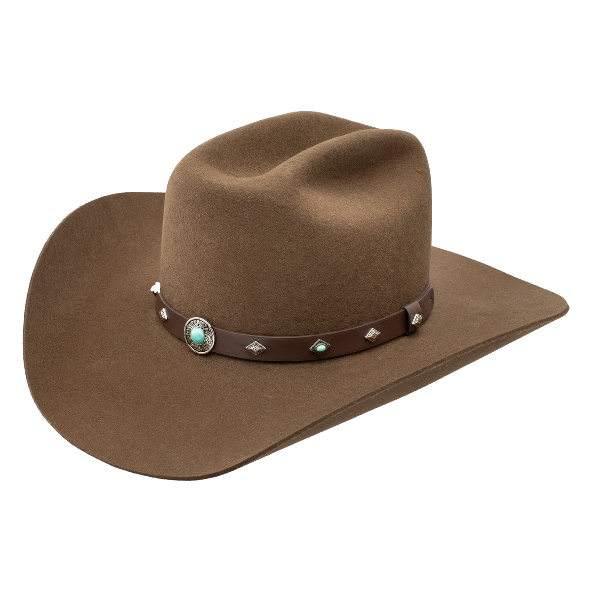 Stetson Payton Wool Felt Hat Mink mink brown wool blend western hat from the Stetson Dress Fashion Collection womens western boutique Utah SKU XWPYTN343623