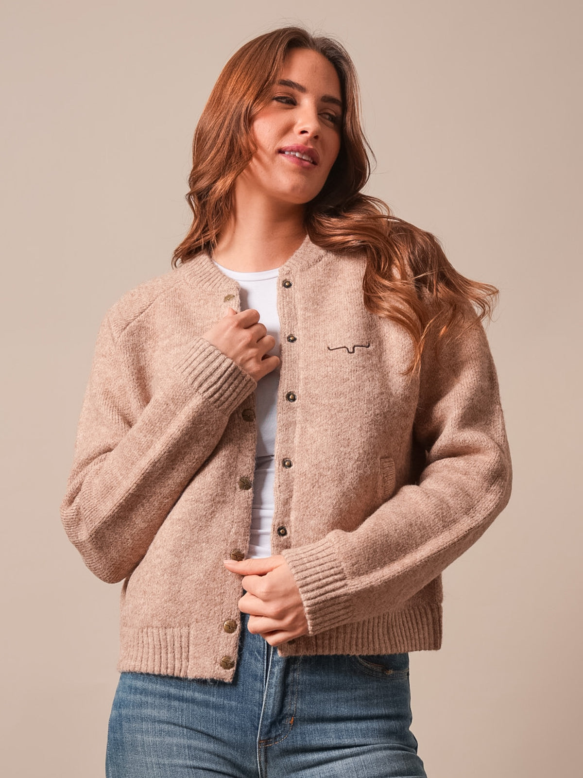 Ennis Cardigan - Oatmeal