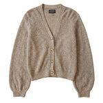 Pendleton Womens Pointelle Alpaca Cardigan Ecru baby alpaca blend pointelle knit cardigan with V neck and button front womens western boutique Utah SKU TC019187632