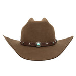 Stetson Payton Wool Felt Hat Mink warm taupe mink tone that pairs with neutrals western fashion
