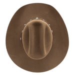 Stetson Payton Wool Felt Hat Mink sized small through extra large for an easy fit