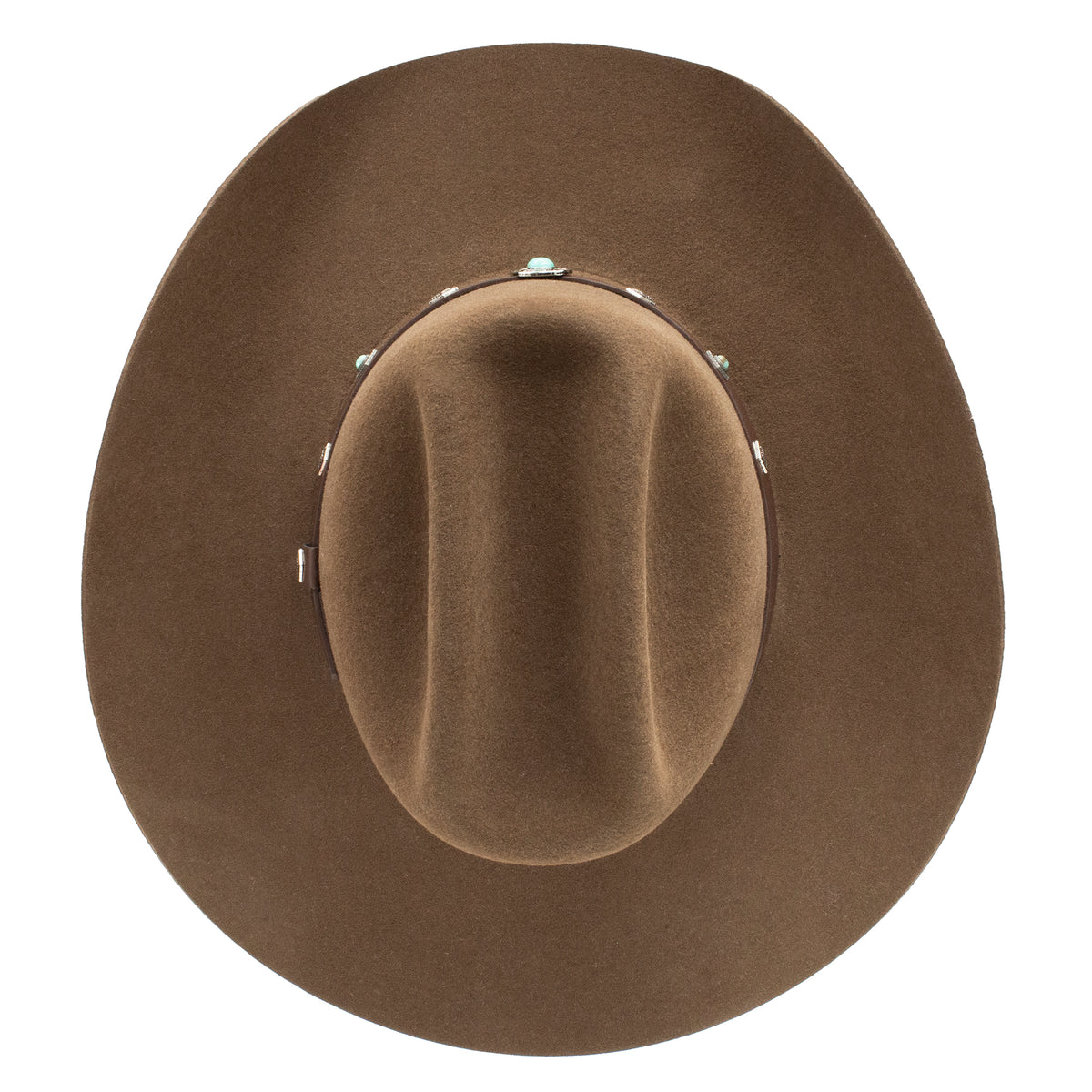 Stetson Payton Wool Felt Hat Mink sized small through extra large for an easy fit