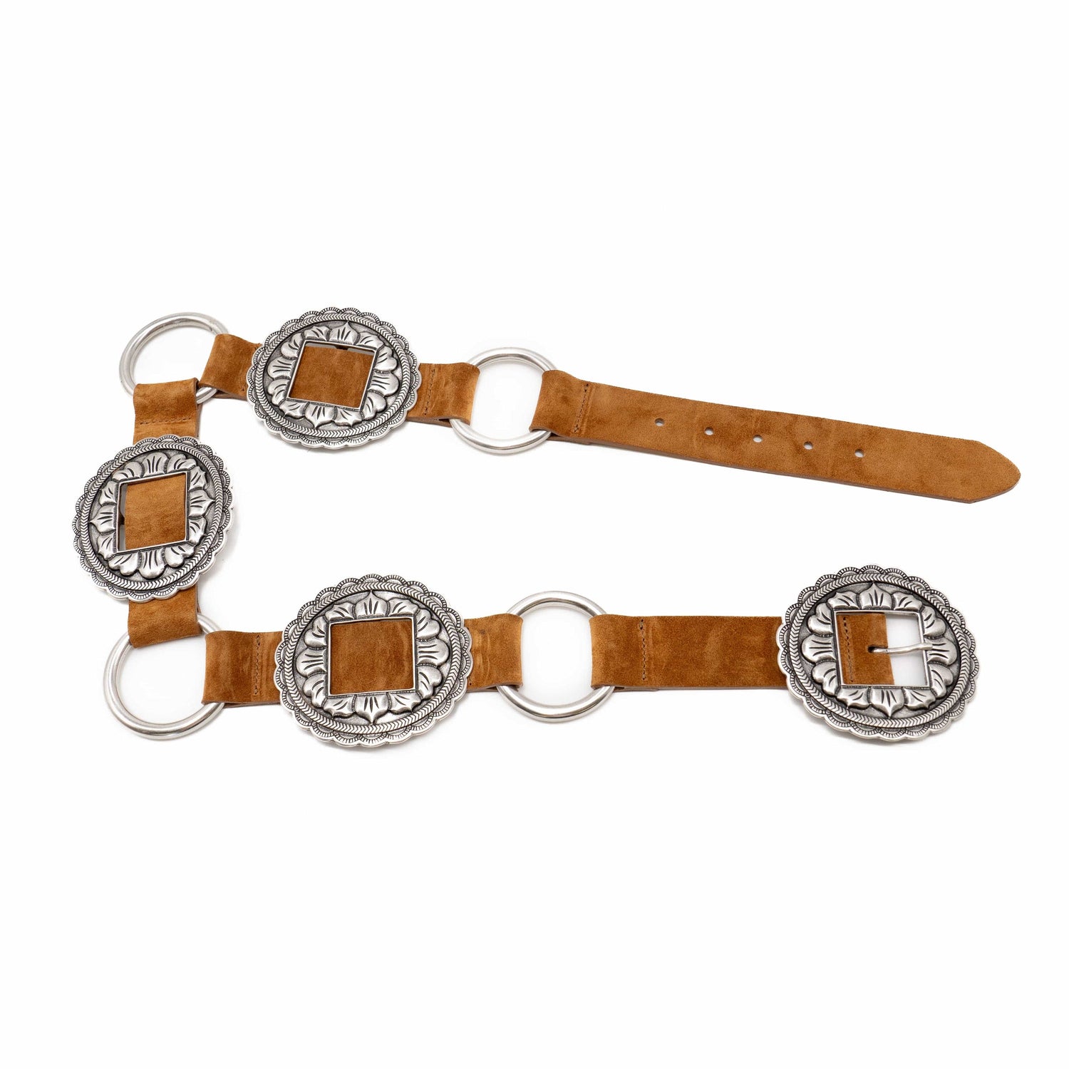 Lilienne Belt Silver Buckle Set Streets Ahead womens roughout concho silver belt western clothing fashion style Boltranchstore.com Free Shipping 55026 popular brunello cucinelli dupe