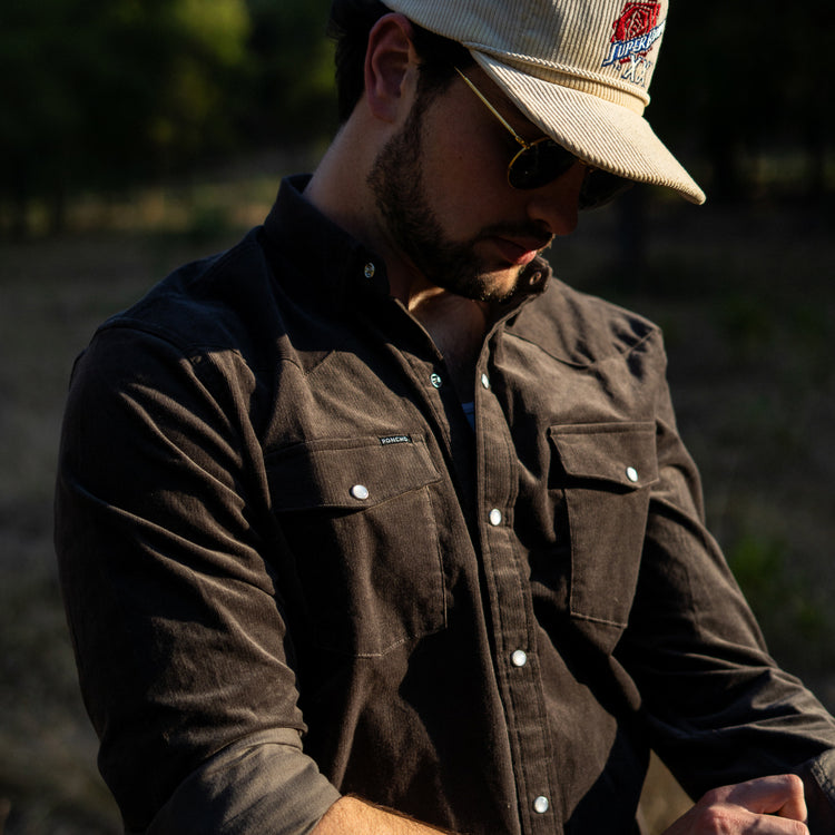 Poncho Mens The Dusty Burro Shirt