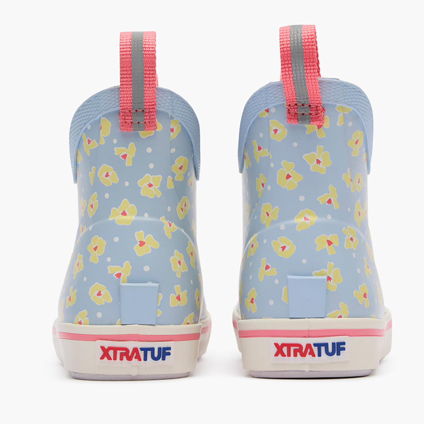 XTRATUF Kids Ankle Deck Boot Skyway Floral