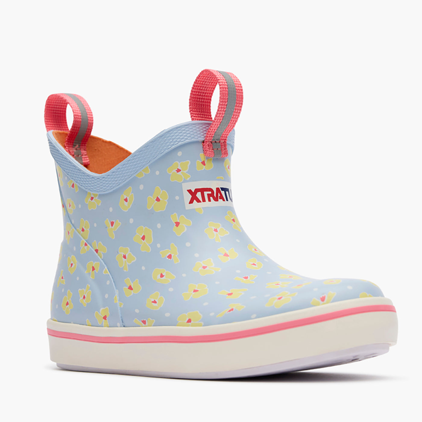 XTRATUF Kids Ankle Deck Boot Skyway Floral