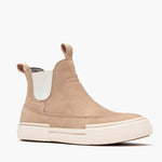 XTRATUF Womens Leather Chelsea Ankle Deck Boot Warm Taupe warm taupe nubuck leather chelsea boot womens western boutique Utah SKU XWADL901