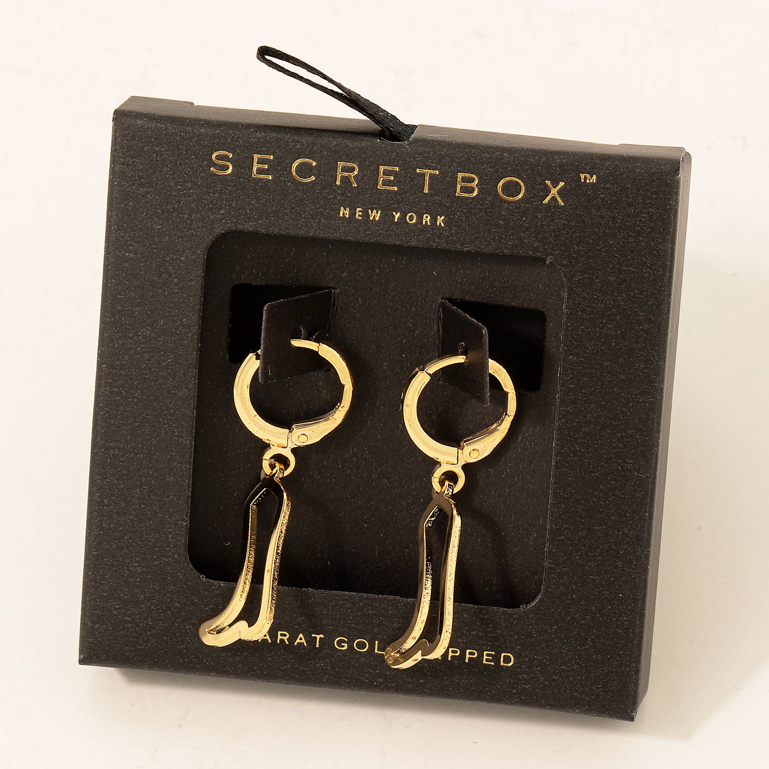 Secret Box Cowboy Boot Charm Earrings
